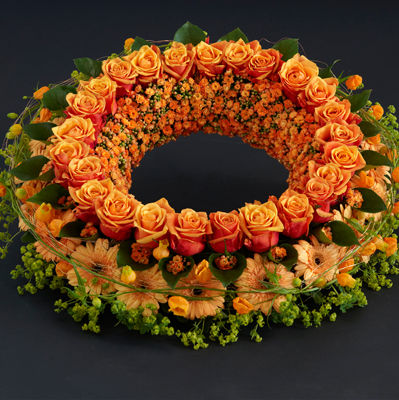 Interflora_sorgkrans_orange